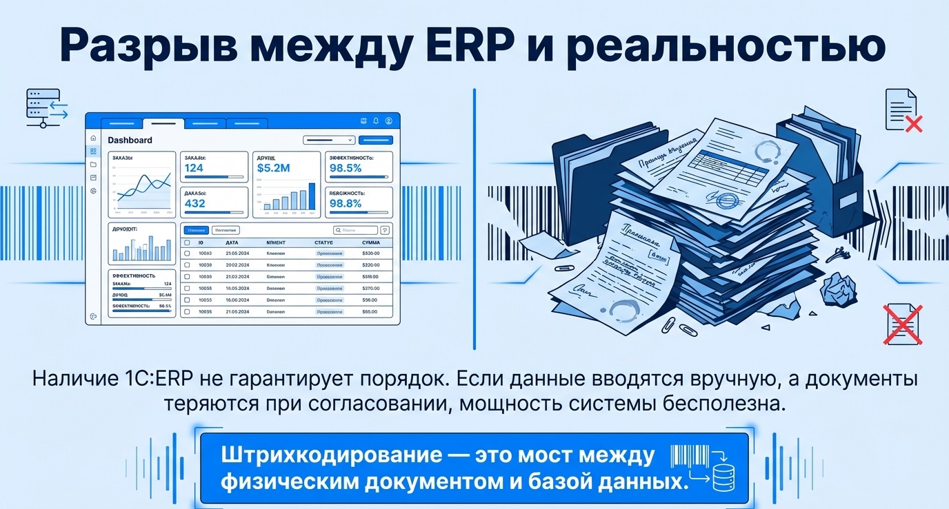 Штрихкодирование ERP включение расширенного учета в параметрах системы для работы с регистрами накопления
